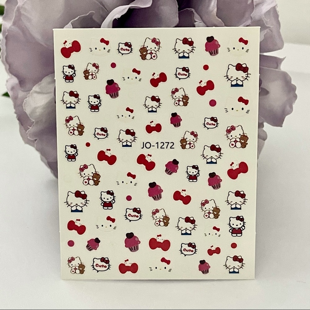 Luxury Designer Logo Fingernail Art Stickers